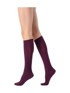 Oroblu - Villasegust põlvikud Nancy Cashmere Blend - 570 PLUM 3 | Stockmann