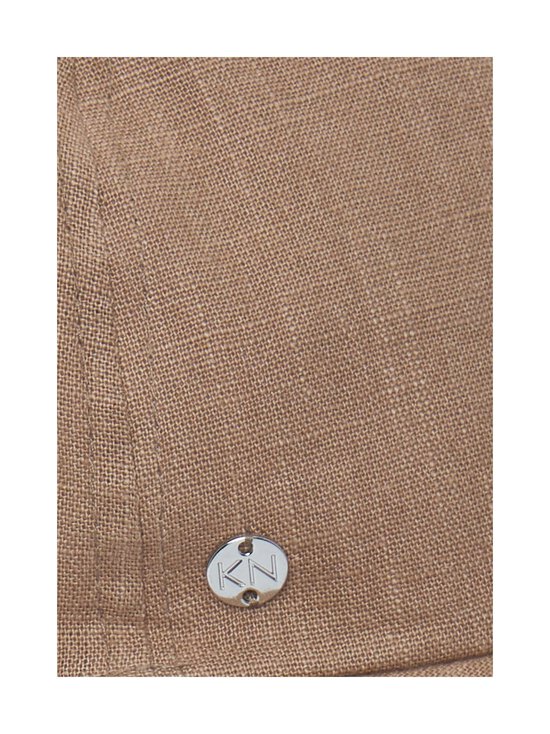 KN Kati Niemi - Rosalina- pellavainen lippalakki - 11 LIGHT BROWN | Stockmann - photo 3