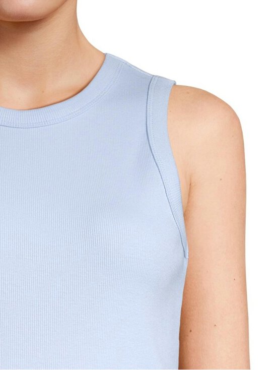 A+more - Topp Mae Ribbed Tank - LIGHT BLUE | Stockmann - photo 4
