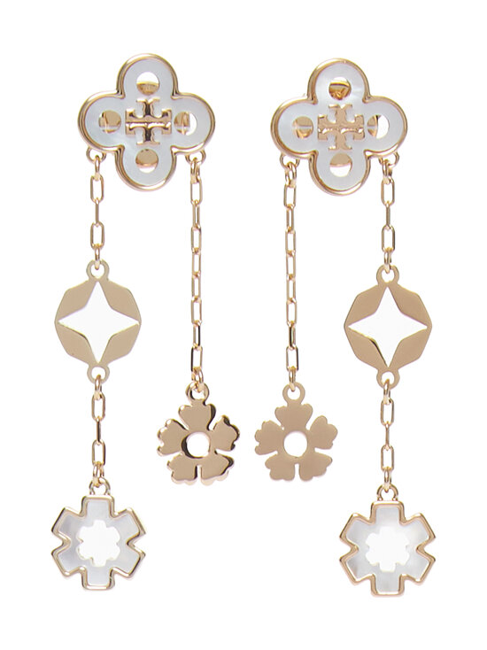 Tory Burch - Forget Me Not Linear auskari - TORY GOLD / MOTHER OF PEARL | Stockmann - photo 1