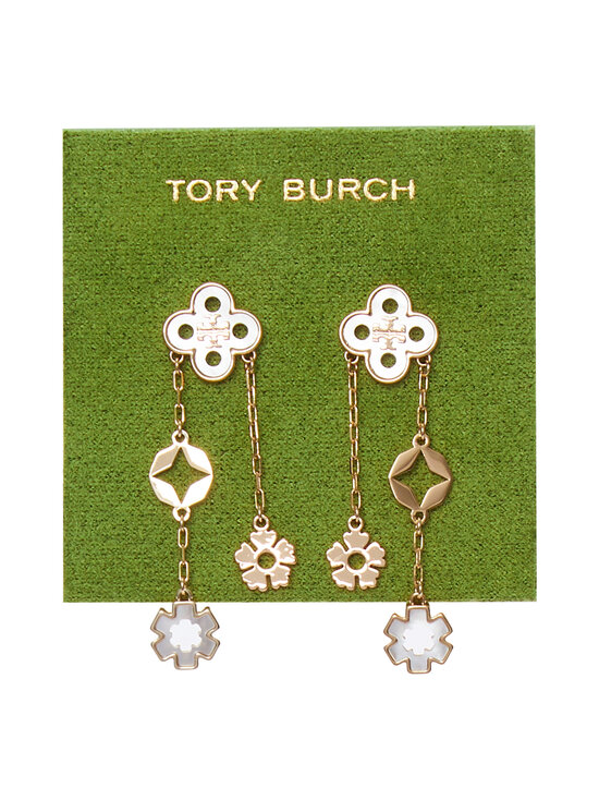 Tory Burch - Forget Me Not Linear auskari - TORY GOLD / MOTHER OF PEARL | Stockmann - photo 2