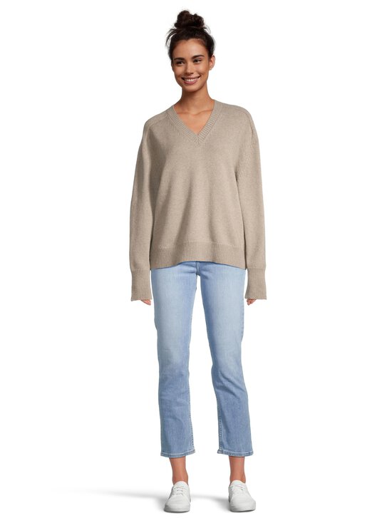 Róhe - Cape wrap -neule - 241_372 TAUPE MELANGE - photo 2 Róhe - Cape wrap -neule - 241_372 TAUPE MELANGE | Stockmann - photo 2