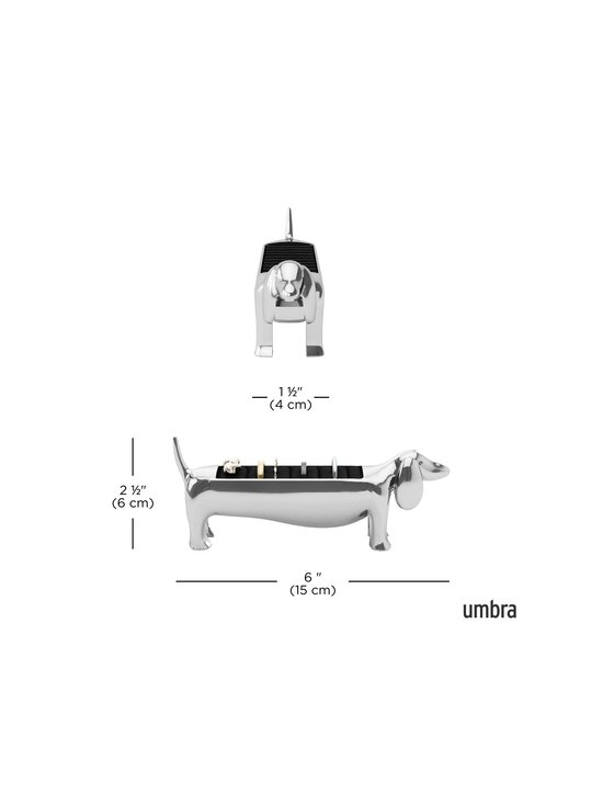 Umbra - Sõrmusekarp Dachsie Chrome - CHROME | Stockmann - photo 9