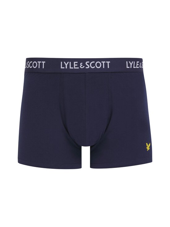 Lyle & Scott - Miller-bokserit 5-pack - PEACOAT- BRIGHT WHITE -ARONA - REAL TEAL - NAUTICAL BLUE | Stockmann - photo 5