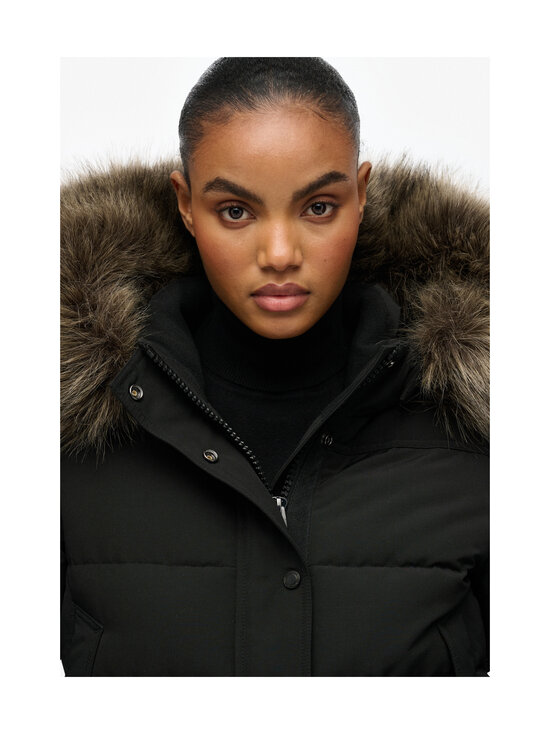 Superdry - Everest Hooded -bombertakki - 02A BLACK | Stockmann - photo 5