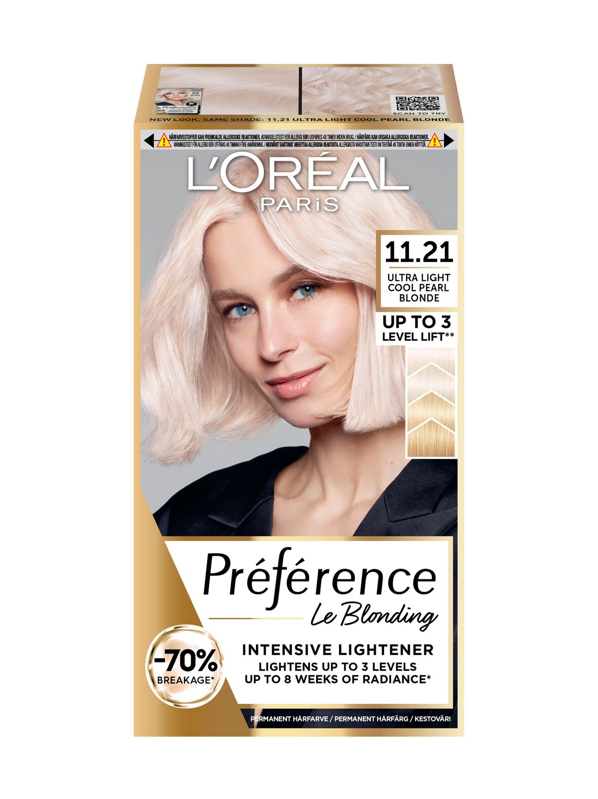 L"'Oréal Paris Préférence le blonding -erittäin kirkas kestoväri