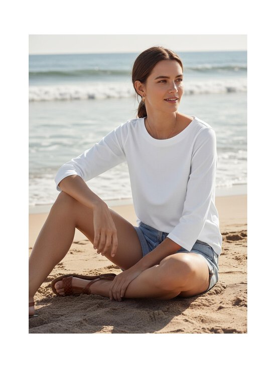 NOOM - Trikotaažsärk Gretel - WHITE | Stockmann - photo 5