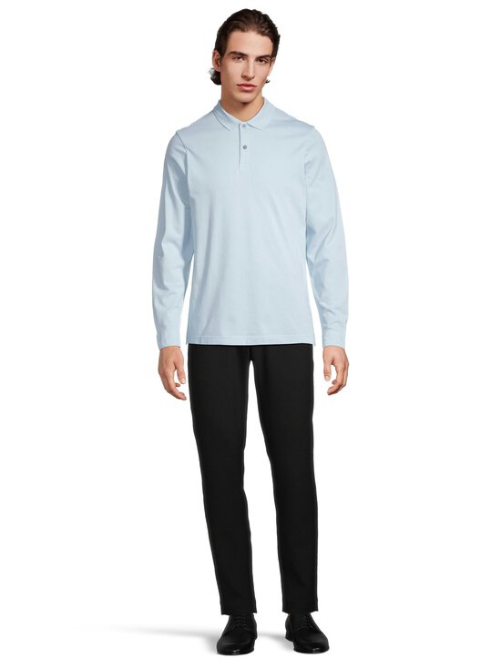 Sunspel - Pique Polo- pitkähihainen pikeepaita - FROST BLUE | Stockmann - photo 2