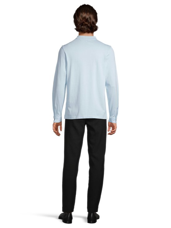 Sunspel - Pique Polo- pitkähihainen pikeepaita - FROST BLUE | Stockmann - photo 3
