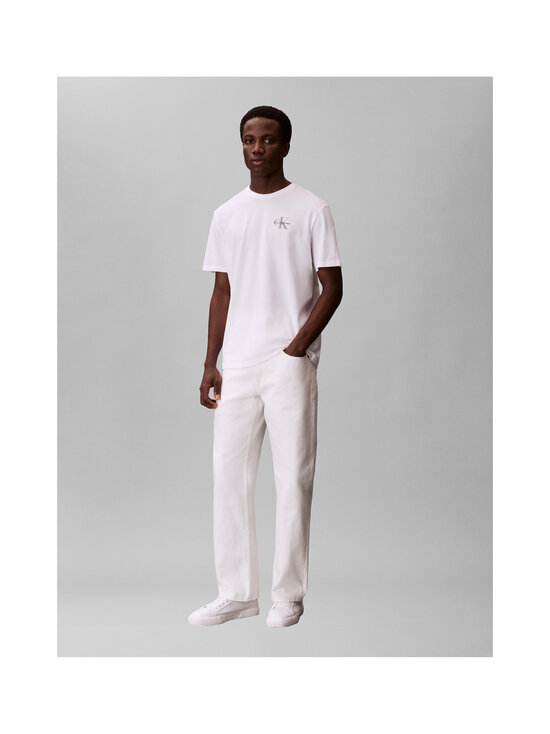 Calvin Klein Jeans - 30sJersey Classic Micro Mono t-krekls - YAF BRIGHT WHITE | Stockmann - photo 5