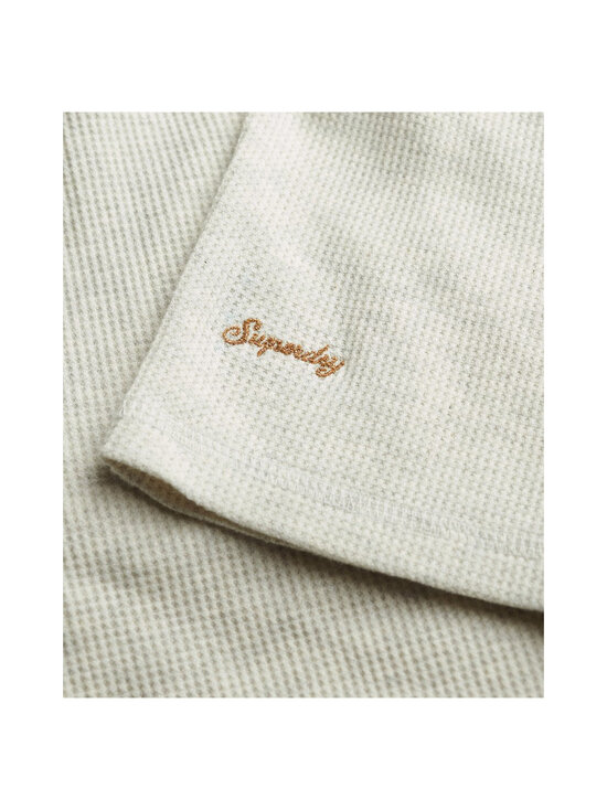 Superdry - Waffle Button -paita - MLJ OAT BEIGE MARL | Stockmann - photo 2