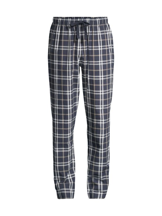 Cap Horn loungewear - Sullivan Poplin -pyjamahousut - WHITE&AMP;NAVY CHECK COMBO | Stockmann - photo 1
