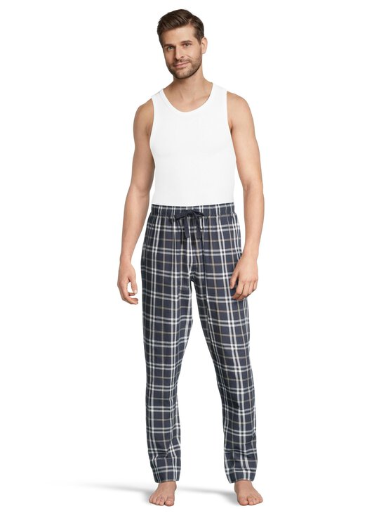 Cap Horn loungewear - Sullivan Poplin -pyjamahousut - WHITE&AMP;NAVY CHECK COMBO | Stockmann - photo 3