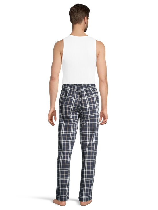 Cap Horn loungewear - Sullivan Poplin -pyjamahousut - WHITE&AMP;NAVY CHECK COMBO | Stockmann - photo 4