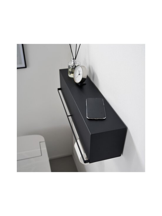 Yamazaki - Tower Wall-Mounted Storage -seinäsäilytyshylly 60 x 15,7 x 14,6 cm - BLACK | Stockmann - photo 5