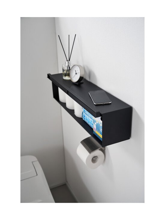 Yamazaki - Tower Wall-Mounted Storage -seinäsäilytyshylly 60 x 15,7 x 14,6 cm - BLACK | Stockmann - photo 6