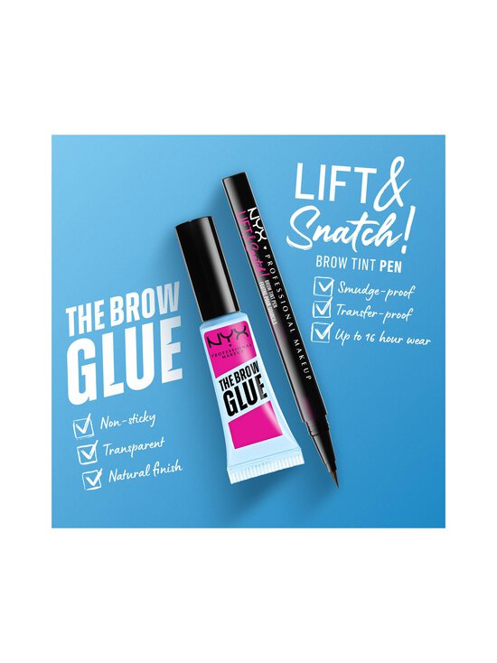NYX Professional Makeup - The Brow Glue -kulmageeli - 01 CLEAR | Stockmann - photo 5