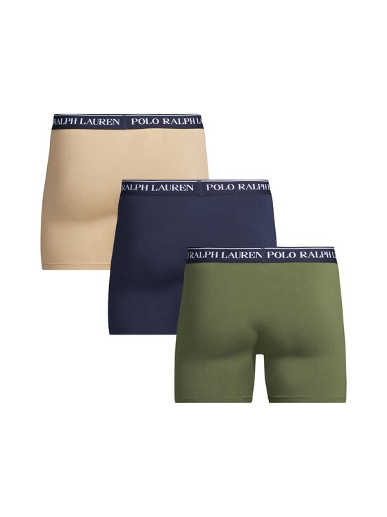 Polo Ralph Lauren - Boxer Brief -alushousut 3-pack - 3PK SUP OLIVE/VINT KHAKI/NAVY | Stockmann - photo 2