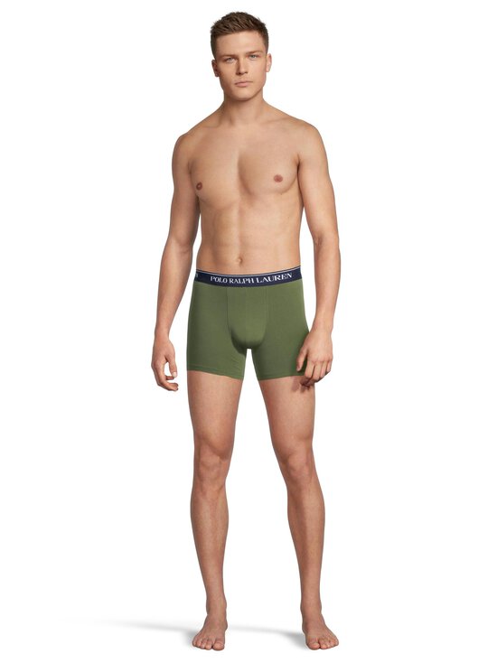 Polo Ralph Lauren - Boxer Brief -alushousut 3-pack - 3PK SUP OLIVE/VINT KHAKI/NAVY | Stockmann - photo 3