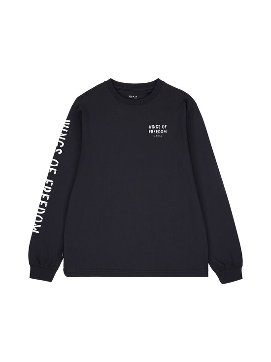 Makia - Wings-paita - 997 CARBON BLACK | Stockmann - photo 1