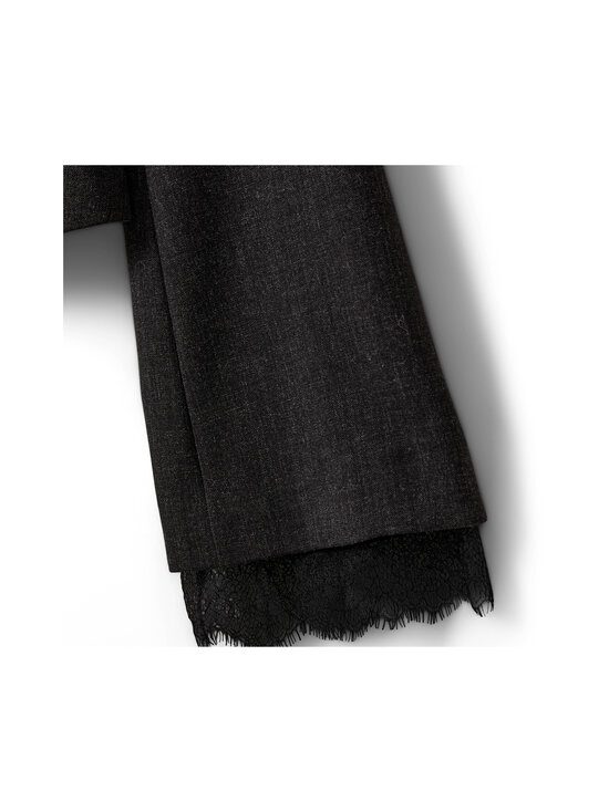 Sofie Schnoor - Pluus LaccoSW Bell Sleeve - 8011 DARK GREY MELANGE | Stockmann - photo 3