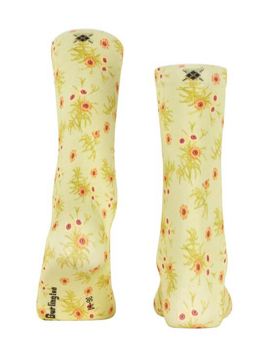 Burlington - Floral Romance zeķes - 7498 LEMON - photo 2 Burlington - Floral Romance zeķes - 7498 LEMON | Stockmann - photo 2