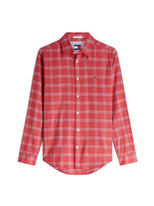 Tommy Jeans - Twill Check krekls ar apkakli - XK5 ANTHEM RED CHECK | Stockmann