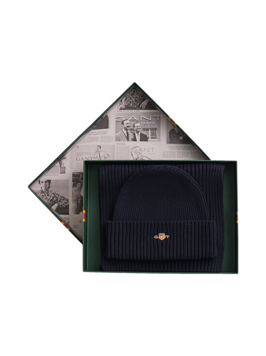 GANT - Shield-pipo ja huivi, lahjapakkaus - 433 EVENING BLUE | Stockmann - photo 1