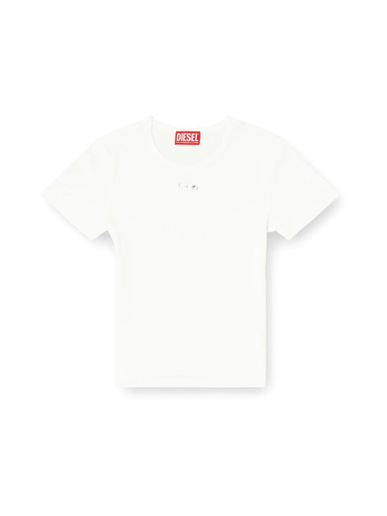 Diesel - T-Ele Long Slim Fit t-paita - 141 OFF WHITE | Stockmann - photo 1