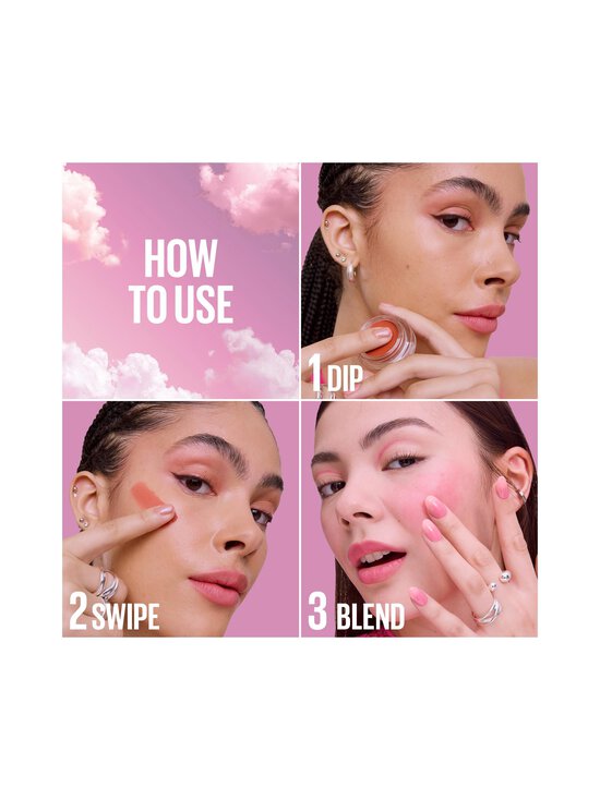 Maybelline - Cloudtopia Lip & Cheek Mousse lūpu un vaigu putas - 7 MOONLIT ROSE | Stockmann - photo 4