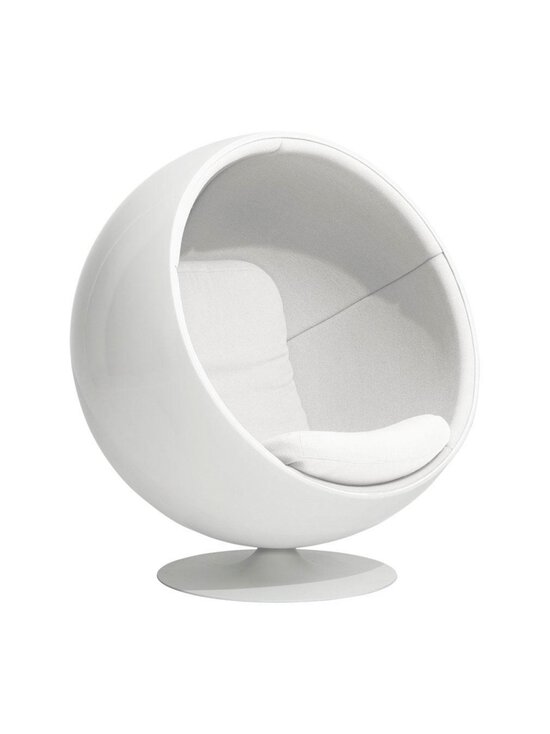 Eero Aarnio - Pallotuoli EA-kangas 01 valkoinen - WHITE | Stockmann - photo 1
