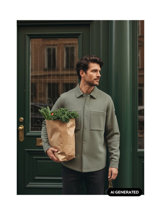 Boss Orange - Triiksärk Locky - 370 OPEN GREEN | Stockmann - photo 5