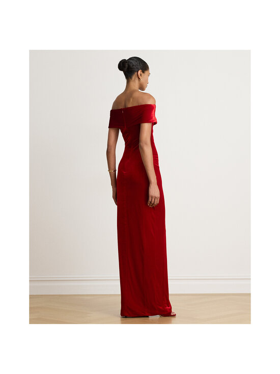 Lauren Ralph Lauren - Velvet-iltamekko - 001 LAUREN RED VELVET | Stockmann - photo 2