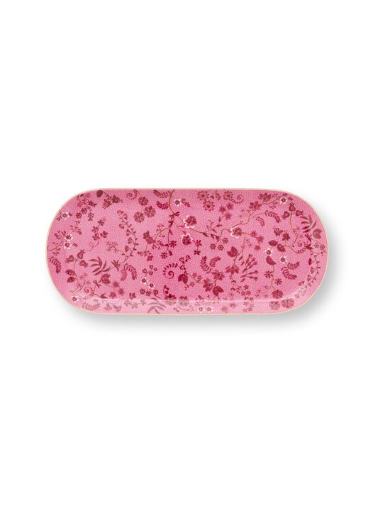 PIP Studio - Taisnstūra Jolie Flowers kūku šķīvis 33,3 x 15,5 cm - PINK - photo 1 PIP Studio - Taisnstūra Jolie Flowers kūku šķīvis 33,3 x 15,5 cm - PINK | Stockmann - photo 1