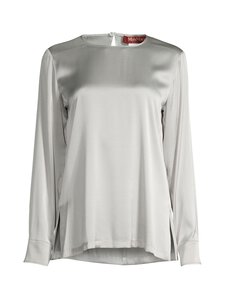 Max Mara Studio - Lodi-silkkipusero - 080 PERLGRAU | Stockmann