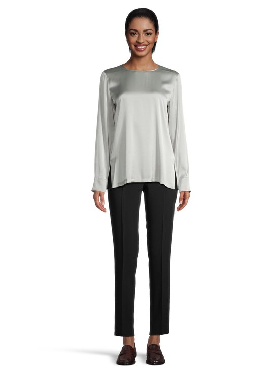 Max Mara Studio - Lodi-silkkipusero - 080 PERLGRAU | Stockmann - photo 2