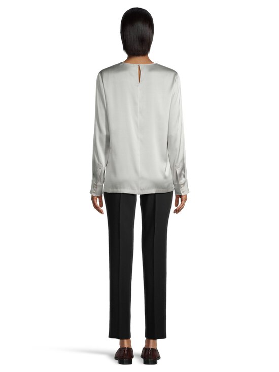 Max Mara Studio - Lodi-silkkipusero - 080 PERLGRAU | Stockmann - photo 3