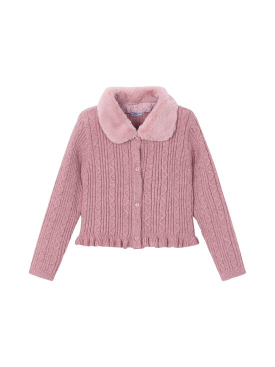 Mayoral - Faux Fur Collar -neuletakki - 49 H. QUARTZ | Stockmann - photo 1