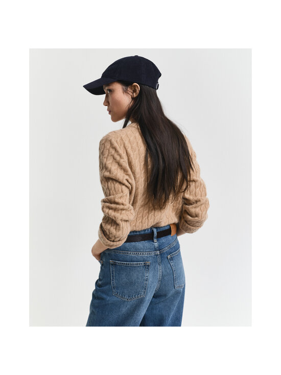 GANT - Cashmere pīnīšu adījuma džemperis - 213 WARM KHAKI | Stockmann - photo 3