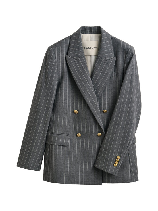 GANT - Pinstripe Club -bleiseri - 90 CHARCOAL MELANGE | Stockmann - photo 1