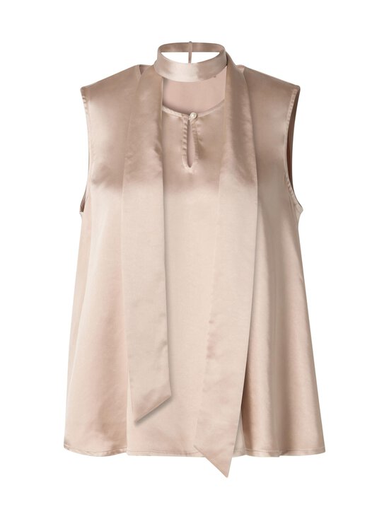 Ida Sjöstedt - Amelie-satiinitoppi - BEIGE - photo 1 Ida Sjöstedt - Amelie-satiinitoppi - BEIGE | Stockmann - photo 1
