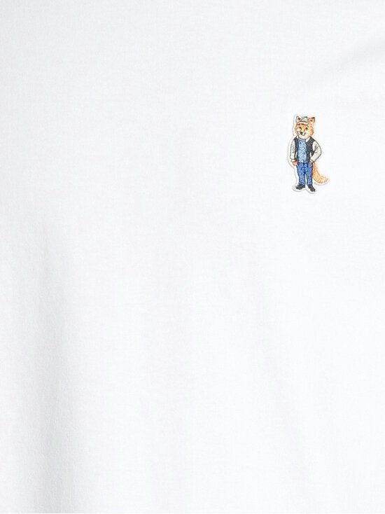 Maison Kitsuné - Dressed Fox Comfort t-paita - P100 WHITE | Stockmann - photo 4