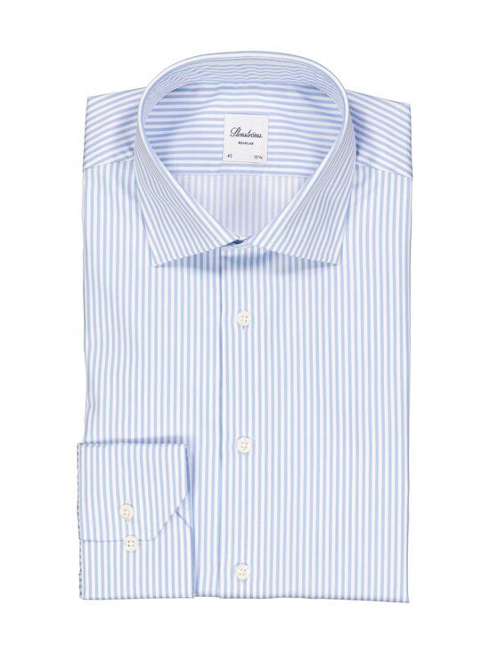 Stenströms - Regular Stripe -kauluspaita - 102 LIGHT BLUE STRIPE | Stockmann - photo 1