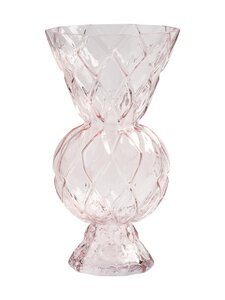 &klevering - Klaasvaas Rhombic Pink - PINK | Stockmann