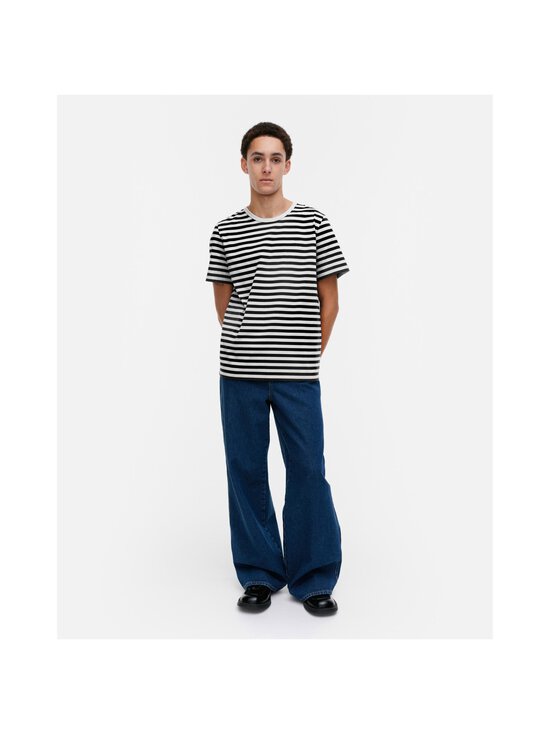 Marimekko - Tasaraita Unisex Kioski T-krekls - 068 WHITE, BLACK - photo 3 Marimekko - Tasaraita Unisex Kioski T-krekls - 068 WHITE, BLACK | Stockmann - photo 3