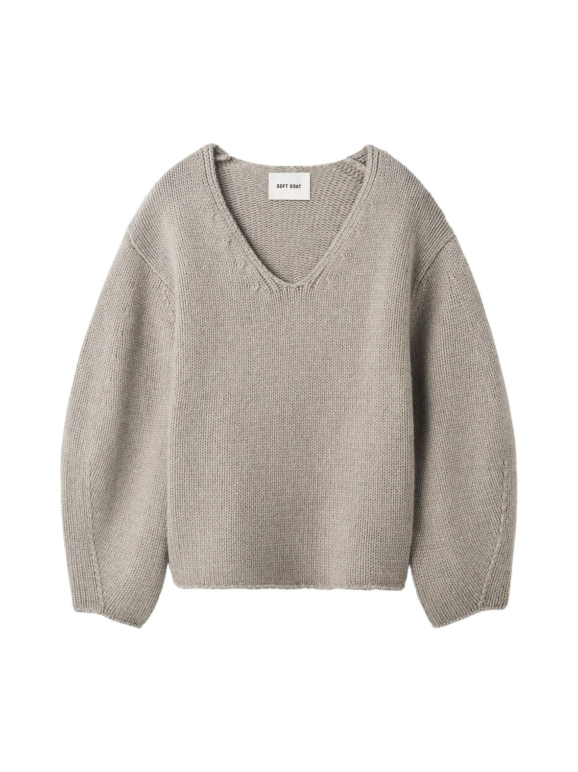 Puff sleeve -neule