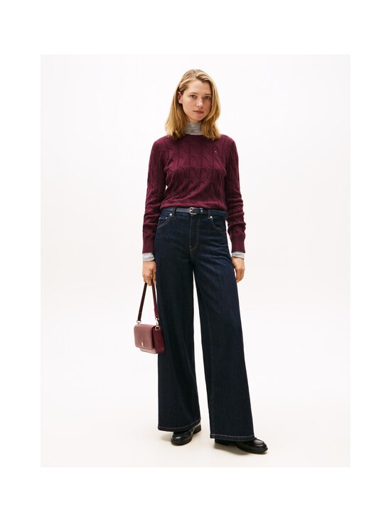 Tommy Hilfiger - Palmikkoes kudum Soft Wool - XIH DEEP BURGUNDY | Stockmann - photo 3