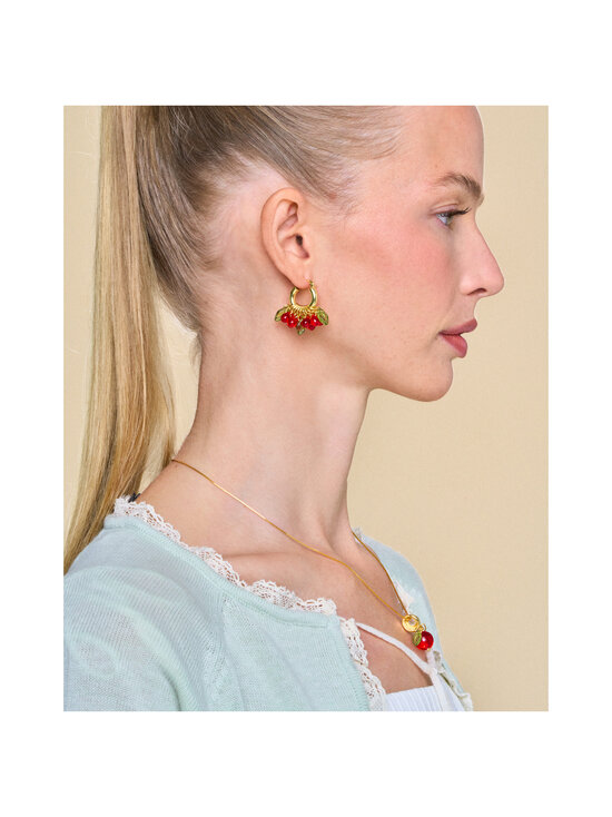 Annele - Mini Baby Pomodoro -korvakorut - RED | Stockmann - photo 3
