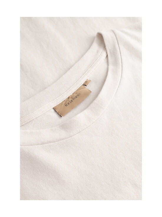 Rue de Tokyo - T-särk Tora Light Jersey - PARCHMENT WHITE | Stockmann - photo 2