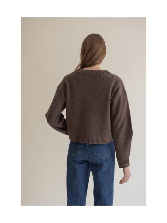Gauhar Helsinki - Cashmere Crewneck -neulepusero - BROWN | Stockmann - photo 2